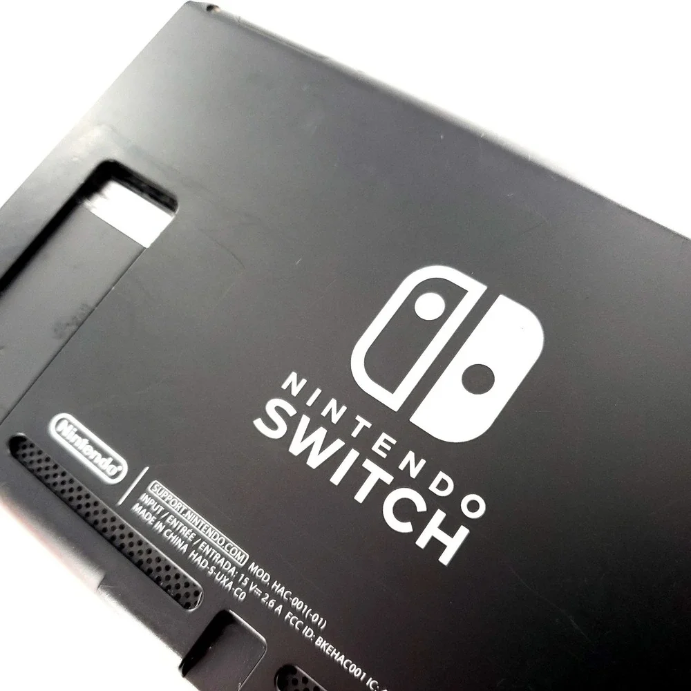Nintendo Switch v2 Console HAC-001(-01) w/ Gray & Red Joy-Con Tested & Works